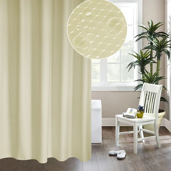 EHOMEBUY Shower Curtain High Grade Waterproof Thick Jacquard Curtains Europe Beige Polyester Fabric Honeycomb Textured
EHOMEBUY Shower Curtain High Grade Waterproof Thick Jacquard Curtains Europe Beige Polyester Fabric Honeycomb Textured