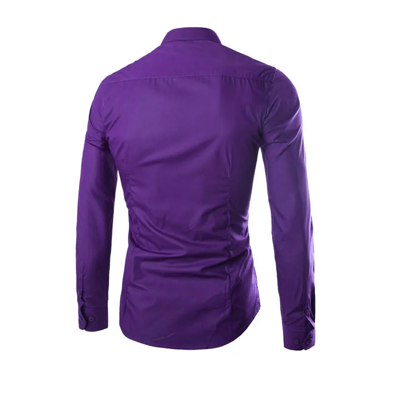 Fashion Spring Autumn Men Work Shirt Long Sleeve Solid Color Easy-Care Anti Wrinkle Man Casual Shirts M-3XL SSA-19ING
Fashion Spring Autumn Men Work Shirt Long Sleeve Solid Color Easy-Care Anti Wrinkle Man Casual Shirts M-3XL SSA-19ING