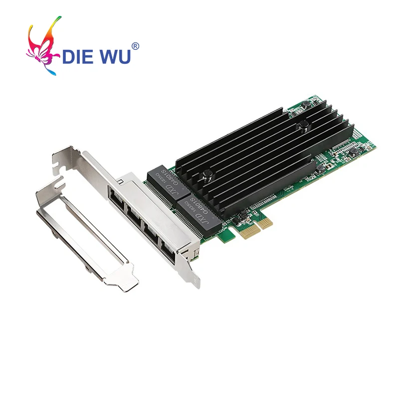 Intel I82575 4 ports Gigabit Ethernet PCI-Express 1X Server Adapter Network Card T4 TXA063
Intel I82575 4 ports Gigabit Ethernet PCI-Express 1X Server Adapter Network Card T4 TXA063
