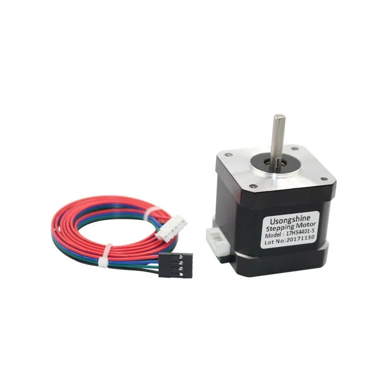 42 Stepper Motor Nema 17 4-Lead 42BYGH 1.7A (17HS4401S) with 4 Pin Dupont Cable Part For CNC XYZ 3D Printers Parts Accessories
42 Stepper Motor Nema 17 4-Lead 42BYGH 1.7A (17HS4401S) with 4 Pin Dupont Cable Part For CNC XYZ 3D Printers Parts Accessories