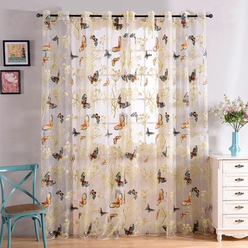 Modern Voile Curtains for Bedroom Kids Children Room Butterfly Tulle For Windows Curtains for Living Room Window Treatments
Modern Voile Curtains for Bedroom Kids Children Room Butterfly Tulle For Windows Curtains for Living Room Window Treatments