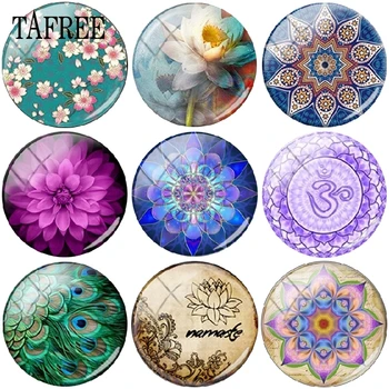 TAFREE Mandala Flower Photo Round Dome Glass cabochons 25mm DIY Charms For Keychain&Necklace Pendant finding Jewelry Making
TAFREE Mandala Flower Photo Round Dome Glass cabochons 25mm DIY Charms For Keychain&Necklace Pendant finding Jewelry Making