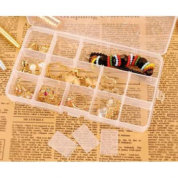 Hot 10/15/24 Grids Compartments Jewellery Bead Earrings Rings Storage Box Case Organiser
Hot 10/15/24 Grids Compartments Jewellery Bead Earrings Rings Storage Box Case Organiser