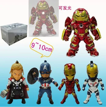 5pcs/box Iron Man light Action Figures PVC light brinquedos Collection Figures toys for christmas gift with retail box
5pcs/box Iron Man light Action Figures PVC light brinquedos Collection Figures toys for christmas gift with retail box