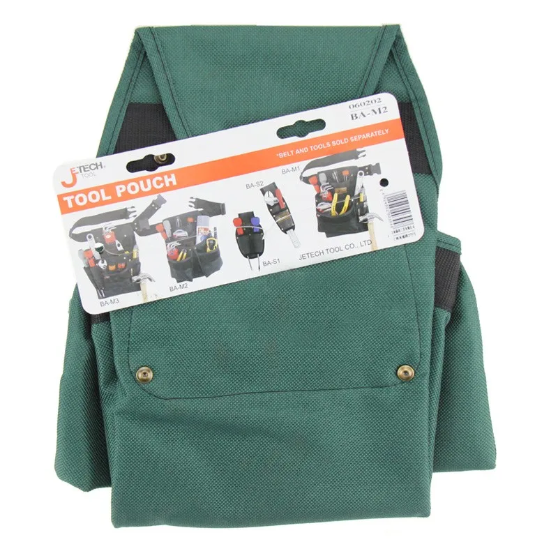 Jetech durable water proofing waist technician tool pouch bag organizer medium size screwdriver  wrench combo carry holder BA-M3