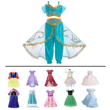 Fantasy Baby Girls Dress Anna Elena Sofia Party Dress Christmas Halloween Elegant Princess Dresses For Unicorn Cosplay Costume
Fantasy Baby Girls Dress Anna Elena Sofia Party Dress Christmas Halloween Elegant Princess Dresses For Unicorn Cosplay Costume