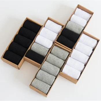 10pcs=5 Pairs High Quality Casual Men's Business Socks For Men Cotton Sneaker Socks Quick Drying Black White Sock Dropshopping
10pcs=5 Pairs High Quality Casual Men's Business Socks For Men Cotton Sneaker Socks Quick Drying Black White Sock Dropshopping