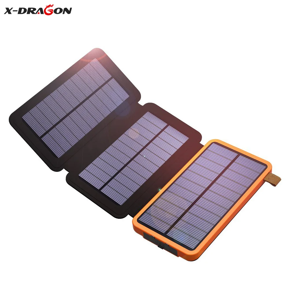 X-DRAGON Real Solar Charger Battery 10000mAh for iPhone 7 7 Plus 6 6s iPad Samsung HTC Huawei Xiaomi HTC Coolpad OnePlus.
X-DRAGON Real Solar Charger Battery 10000mAh for iPhone 7 7 Plus 6 6s iPad Samsung HTC Huawei Xiaomi HTC Coolpad OnePlus.