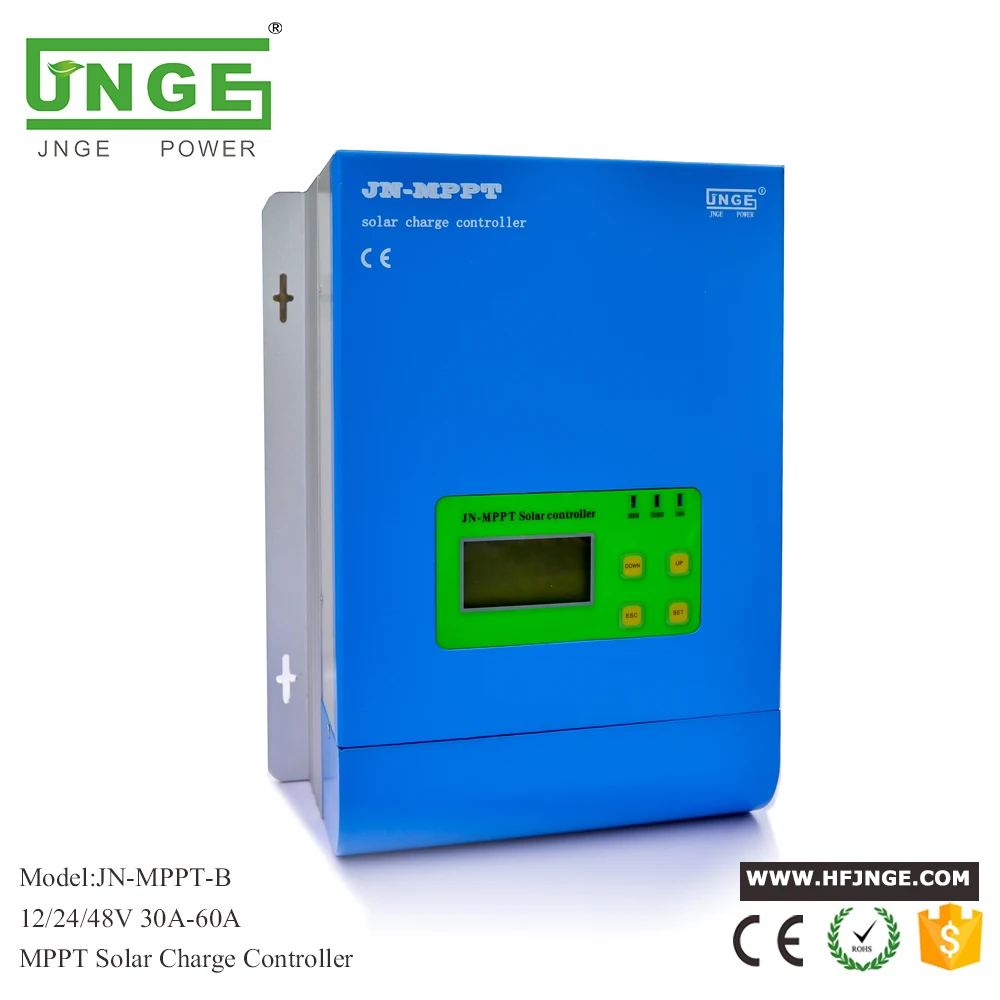 JN-MPPT 50A Solar Controller MPPT Solar Charge Controller 12V 24V 48V MPPT Solar Panel Battery Regulator with Max. 150V PV input
JN-MPPT 50A Solar Controller MPPT Solar Charge Controller 12V 24V 48V MPPT Solar Panel Battery Regulator with Max. 150V PV input
