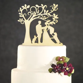 village style wedding cake topper bride and groom understand the tree with one cat and one dog cake topper wood cake topper
village style wedding cake topper bride and groom understand the tree with one cat and one dog cake topper wood cake topper