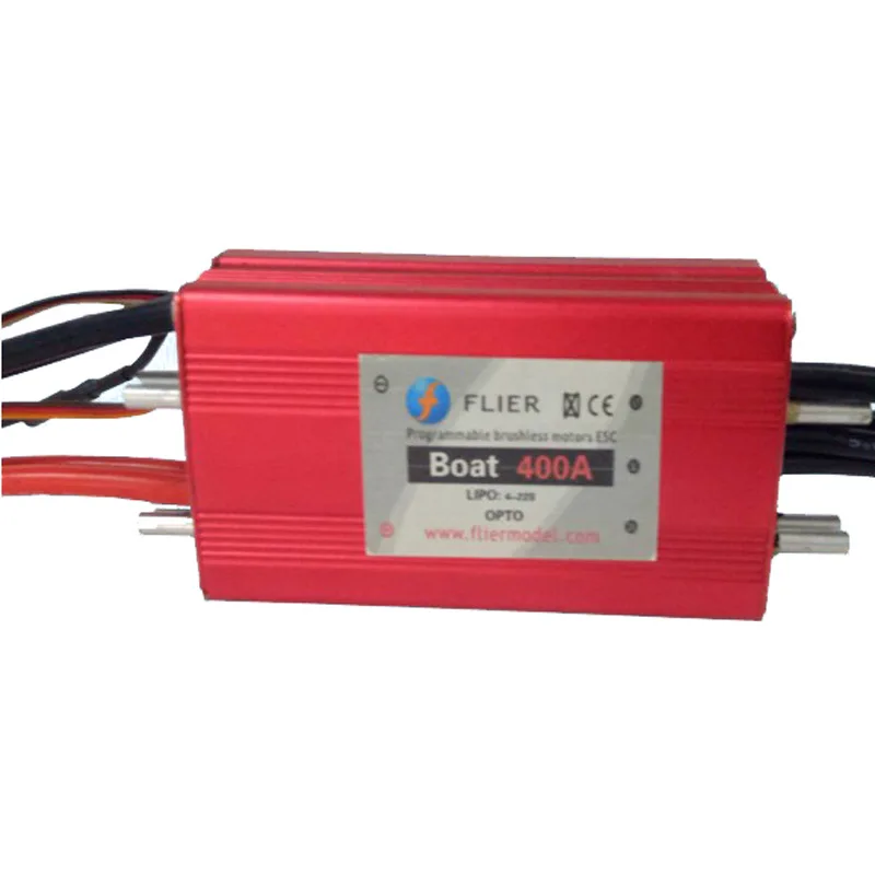 FATJAY FLIER 400A ESC 3-22S high voltage brushless waterproof speed controller with USB programming cable for RC boats Surfboard
FATJAY FLIER 400A ESC 3-22S high voltage brushless waterproof speed controller with USB programming cable for RC boats Surfboard