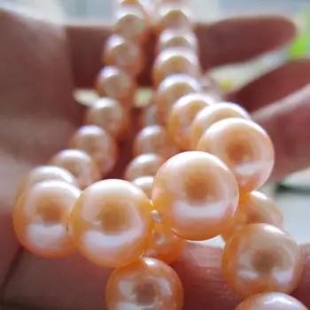 Women Gift word 925 Sterling real Pale gold 9.5-10.5mm circle to freshwaterpearl Necklace 1zk47a manufacturers selling 18
Women Gift word 925 Sterling real Pale gold 9.5-10.5mm circle to freshwaterpearl Necklace 1zk47a manufacturers selling 18