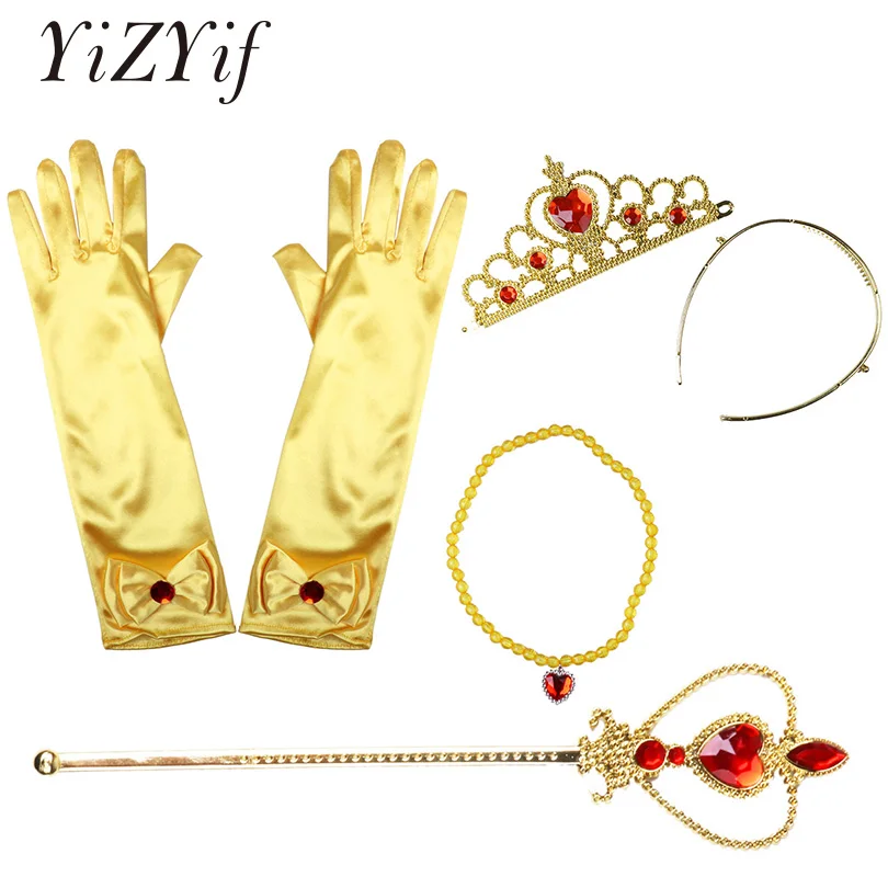 Belle Princess Cosplay Girls Dress Up Costume Accessories Gloves Tiara Wand Necklace Outfit Christmas Beauty and the Beast
Belle Princess Cosplay Girls Dress Up Costume Accessories Gloves Tiara Wand Necklace Outfit Christmas Beauty and the Beast