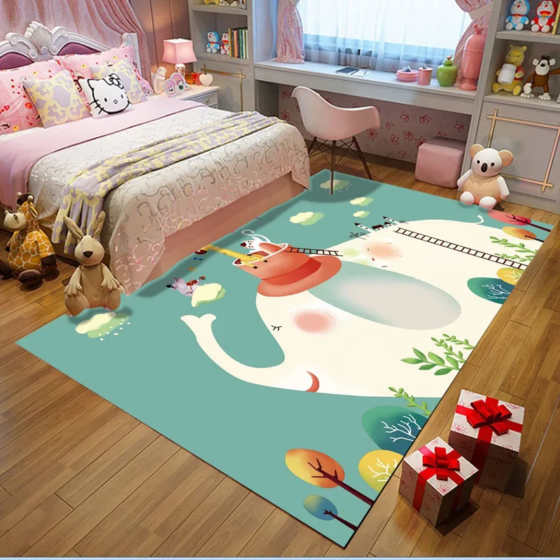 Cartoon series Large Size carpet Pink cat green elephant 3D Printed carpets for Living room bedroom area rug Custom Home Tapetes
Cartoon series Large Size carpet Pink cat green elephant 3D Printed carpets for Living room bedroom area rug Custom Home Tapetes