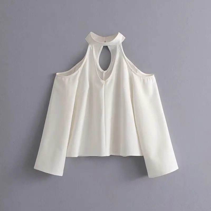 women fashion v neck solid color hang on neck casual blouse shirts women long sleeve off shoulder femininas blusas tops LS3546
women fashion v neck solid color hang on neck casual blouse shirts women long sleeve off shoulder femininas blusas tops LS3546