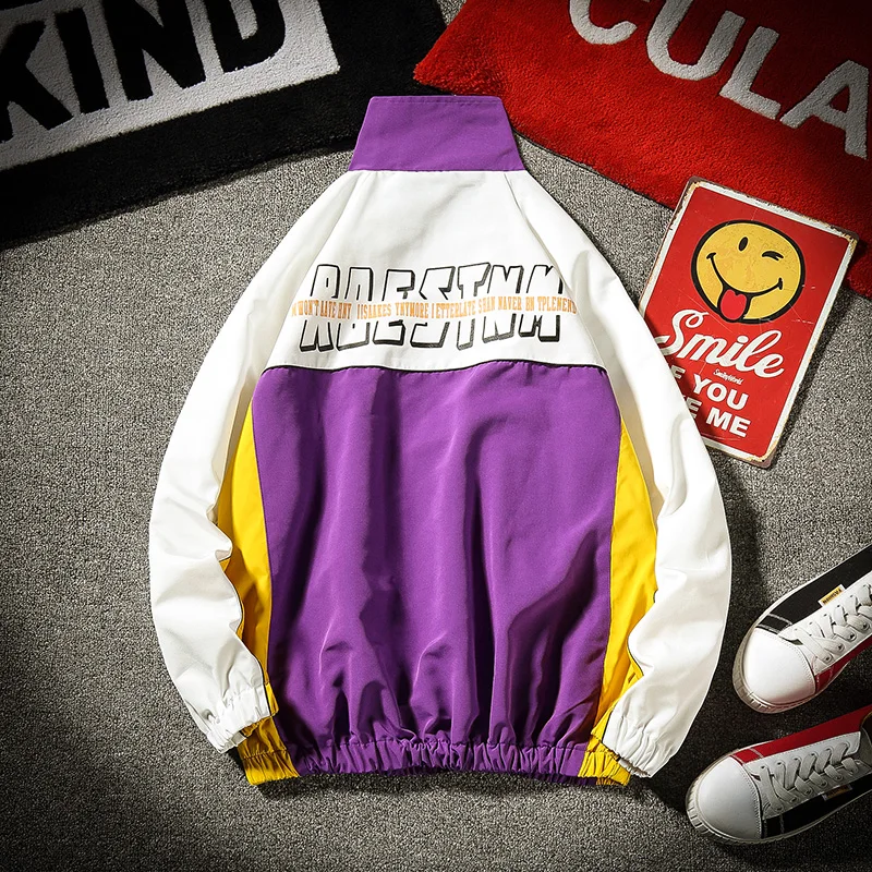 YuWaiJiaRen Hip Hop Jacket Men Spring Autumn Casual Windbreaker Retro Streetwear Clothes Mens Jackets and Coats
YuWaiJiaRen Hip Hop Jacket Men Spring Autumn Casual Windbreaker Retro Streetwear Clothes Mens Jackets and Coats