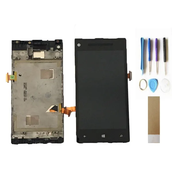 100% Tested For HTC 8X C620e LCD Display With Touch Sensor Glass Assembly Black Color Without Frame With Frame With Tools Tape
100% Tested For HTC 8X C620e LCD Display With Touch Sensor Glass Assembly Black Color Without Frame With Frame With Tools Tape
