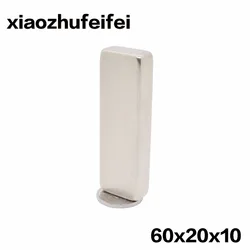 1 шт. 60x20x10 магнитов Блок Неодимовый N52 диск редкоземельный супер сильный магнит для холодильника 60*20*10 мм 60x20x10 мм