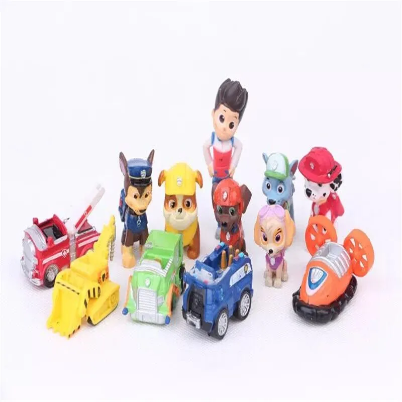 12 Pcs/Set Paw Patrol Dog Anime Figure Puppy Model Patrulla Canina Action Figure Kids Toys Children Gifts
12 Pcs/Set Paw Patrol Dog Anime Figure Puppy Model Patrulla Canina Action Figure Kids Toys Children Gifts