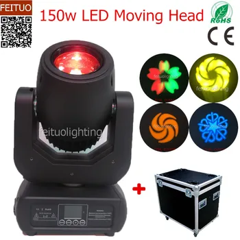 6pcs+flight case LED 150W Spot Moving Head Light DJ Equipment Gobo Patterns Effect Moving Head Stage Light
6pcs+flight case LED 150W Spot Moving Head Light DJ Equipment Gobo Patterns Effect Moving Head Stage Light