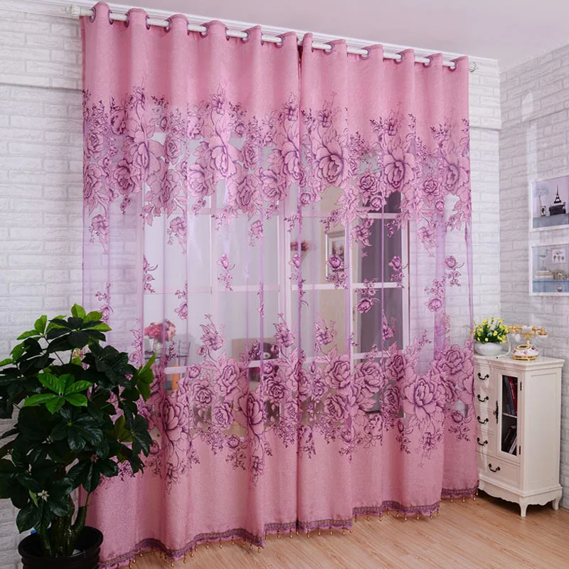 100X250CM hollow peony pattern finished transparent curtain European quality free shipping thin section
100X250CM hollow peony pattern finished transparent curtain European quality free shipping thin section