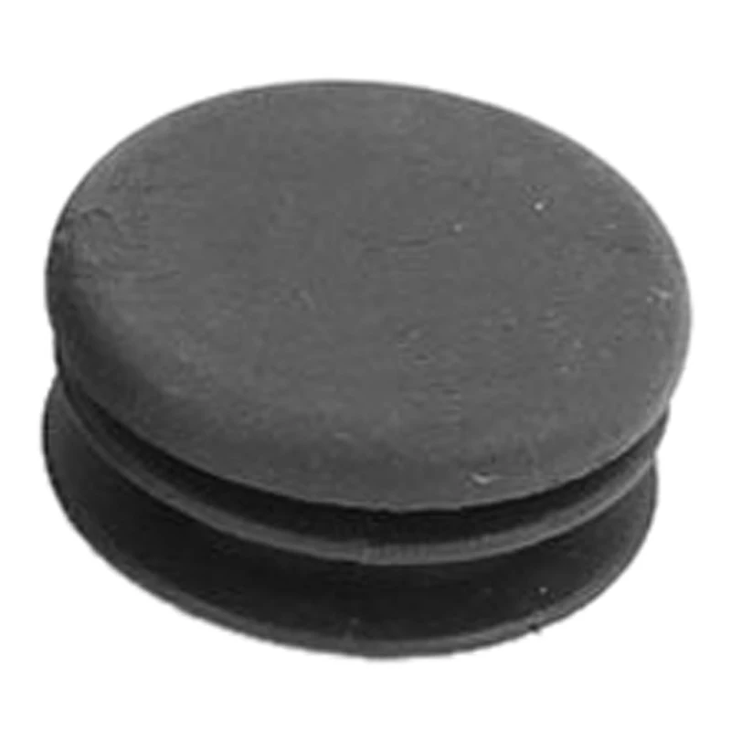5Pcs/Lot X! Plastic Round Tubing Tube Insert Plug Cap Bung 28mm Dia 20pcs Black