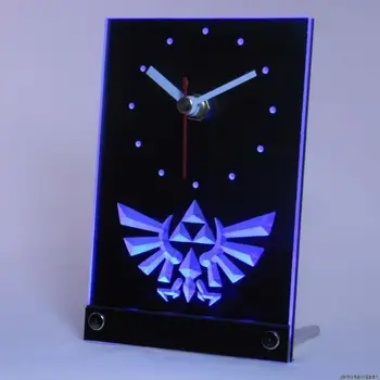 tnc0204 Legend Of Zelda Triforce Table Desk 3D LED Clock
tnc0204 Legend Of Zelda Triforce Table Desk 3D LED Clock