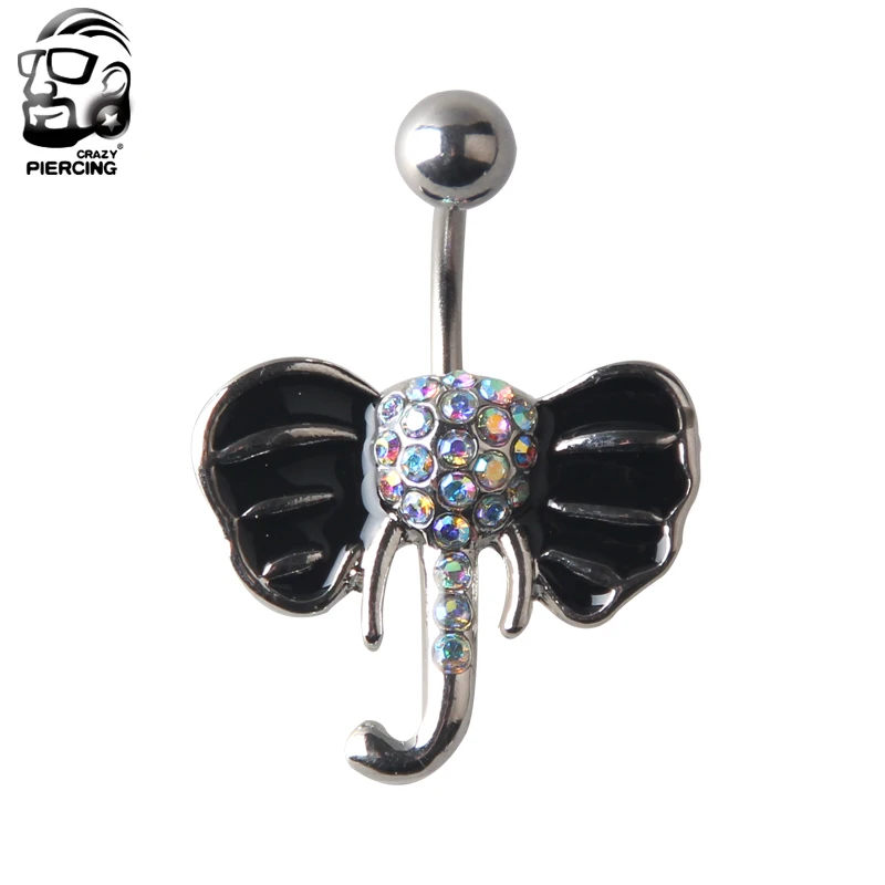 2017 New Arrival Cute Elephant head Piercing Body Jewelry Very Nicely Percing Navel Button rings For Women Sophisticated Belly
2017 New Arrival Cute Elephant head Piercing Body Jewelry Very Nicely Percing Navel Button rings For Women Sophisticated Belly