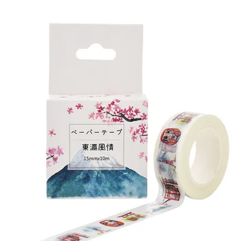 Romantic cherry blossom washi tape DIY decorative scrapbooking masking tape adhesive label sticker tape stationery 10m*15mm
Romantic cherry blossom washi tape DIY decorative scrapbooking masking tape adhesive label sticker tape stationery 10m*15mm