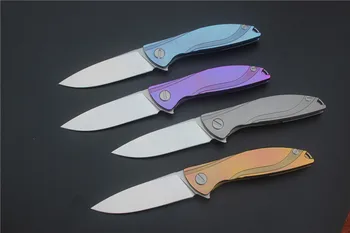 CJ-Neon ceramic ball bearing D2 titanium flipper folding Kitchen Fruit camp hunting outdoors survive Utility knife EDC tools
CJ-Neon ceramic ball bearing D2 titanium flipper folding Kitchen Fruit camp hunting outdoors survive Utility knife EDC tools