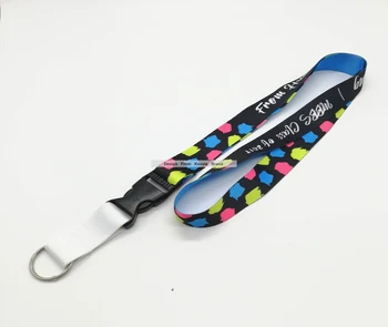 Hot Sale Custom Polyester Logo Print Keyring D Hook Promotion Neck Lanyard Safety Detachable Buckle Lanyard
Hot Sale Custom Polyester Logo Print Keyring D Hook Promotion Neck Lanyard Safety Detachable Buckle Lanyard