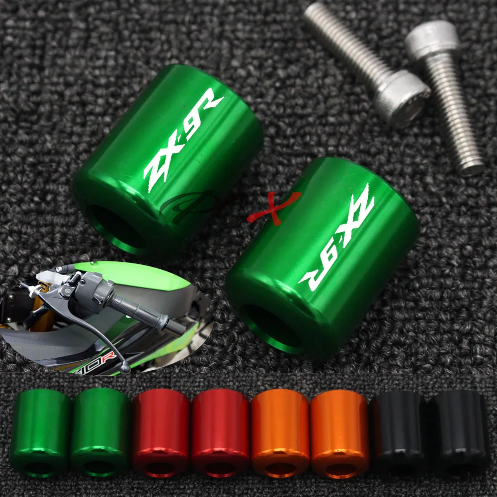 For KAWASAKI NINJA ZX9R ZX-9R 1998-2003 99 00 01 02 Motorcycle Accessories CNC Aluminum Handlebar Grips Bar Ends Cap Slider MOTO
For KAWASAKI NINJA ZX9R ZX-9R 1998-2003 99 00 01 02 Motorcycle Accessories CNC Aluminum Handlebar Grips Bar Ends Cap Slider MOTO