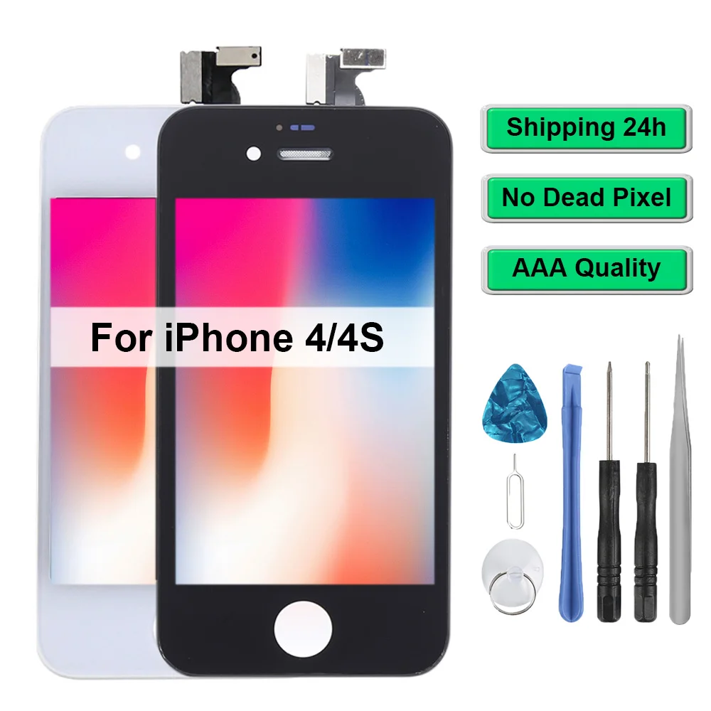 For iPhone 4 LCD For iPhone 4S LCD Display Touch Screen Digitizer Replacement For iPhone 4 Screen For iPhone 4S LCD
For iPhone 4 LCD For iPhone 4S LCD Display Touch Screen Digitizer Replacement For iPhone 4 Screen For iPhone 4S LCD