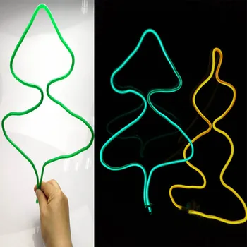 New Barbed Wire Magic Neon wire 10 Colors Choice Flashing Semi rigid EL wire LED Strip Can DIY Creativity Model by Handcraft
New Barbed Wire Magic Neon wire 10 Colors Choice Flashing Semi rigid EL wire LED Strip Can DIY Creativity Model by Handcraft