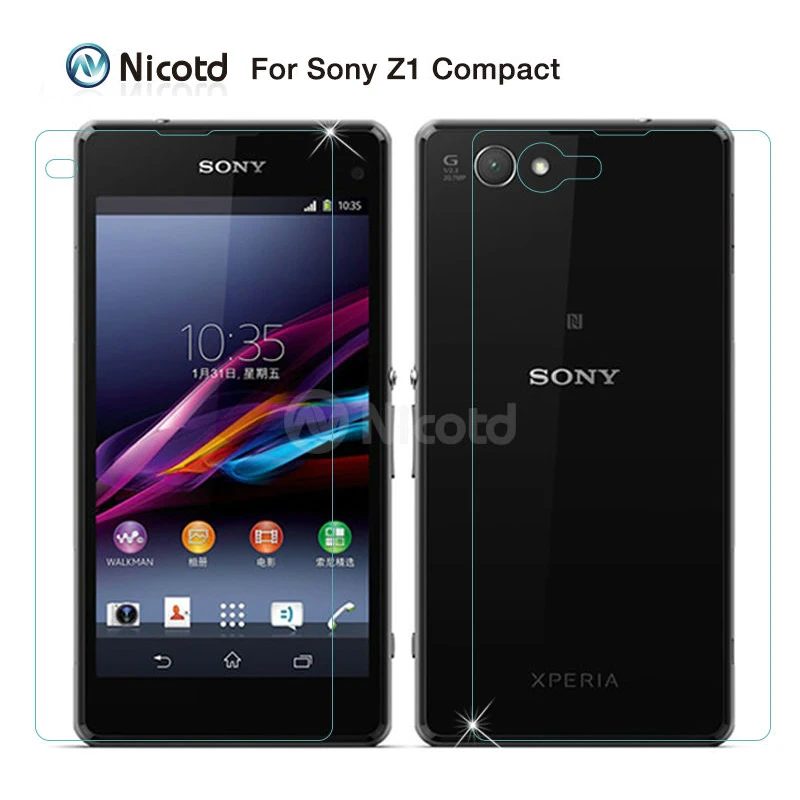 2PCS/Lot 9H 0.3MM 2.5D Front+Rear Tempered Glass film For Sony Xperia Z1 Mini Z1 Compact M51W D5503 Screen Protector
2PCS/Lot 9H 0.3MM 2.5D Front+Rear Tempered Glass film For Sony Xperia Z1 Mini Z1 Compact M51W D5503 Screen Protector
