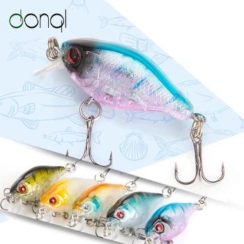 DONQL Crankbait Minnow Wobblers Fishing Lure 4g 4cm Artificial Hard Bait Swimbait Fishing Lures With Sharp Hooks Pesca Tackle
DONQL Crankbait Minnow Wobblers Fishing Lure 4g 4cm Artificial Hard Bait Swimbait Fishing Lures With Sharp Hooks Pesca Tackle