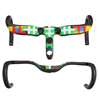 2016 NEW TOSEEK UD Matte Full Carbon Fiber Bicycle Road Handlebar Bike Integrated Handlebar Stem
2016 NEW TOSEEK UD Matte Full Carbon Fiber Bicycle Road Handlebar Bike Integrated Handlebar Stem