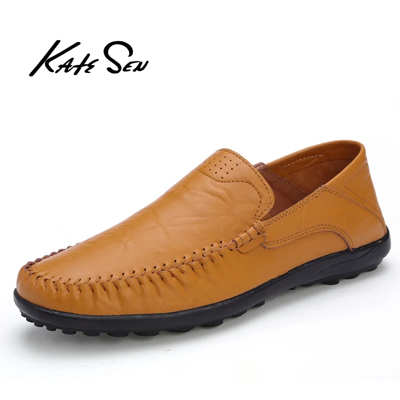 KATESEN men's leather casual shoes comfortable easy to wear soft bottom lightweight shoes breathable anti-skid driving shoes
KATESEN men's leather casual shoes comfortable easy to wear soft bottom lightweight shoes breathable anti-skid driving shoes