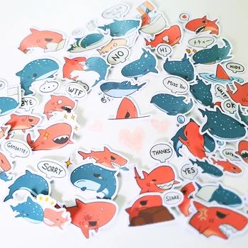 20/40pcs Pretty Cute Shark Cartoon Diary Clip Art Sticker Skateboard Doodle Notebook Sticker
20/40pcs Pretty Cute Shark Cartoon Diary Clip Art Sticker Skateboard Doodle Notebook Sticker