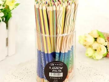 72pc/set new rainbow color Pencil 4 in 1 Coloured Drawing Pencil Art Supplies paniting set children gift Colour-filling pencil
72pc/set new rainbow color Pencil 4 in 1 Coloured Drawing Pencil Art Supplies paniting set children gift Colour-filling pencil
