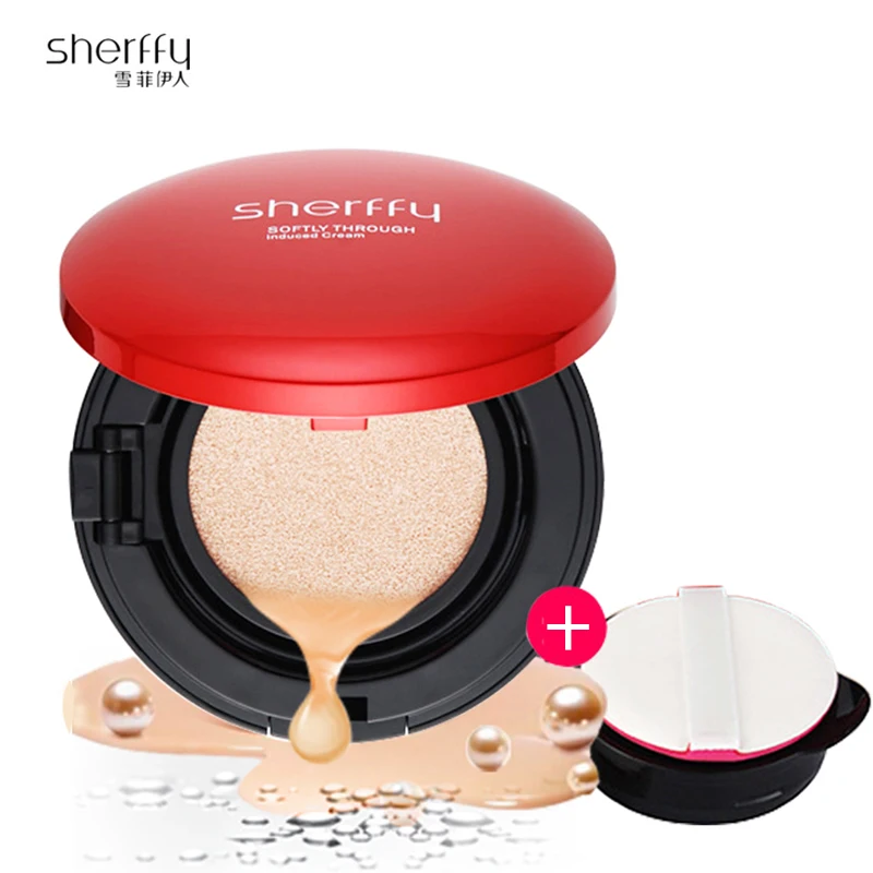 BB Cushion Make Up Foundation Base Makeup Through Induced & Gentle Air Cushion BB Cream Baby Skin Facial Cosmetic Whitening Pore
BB Cushion Make Up Foundation Base Makeup Through Induced & Gentle Air Cushion BB Cream Baby Skin Facial Cosmetic Whitening Pore