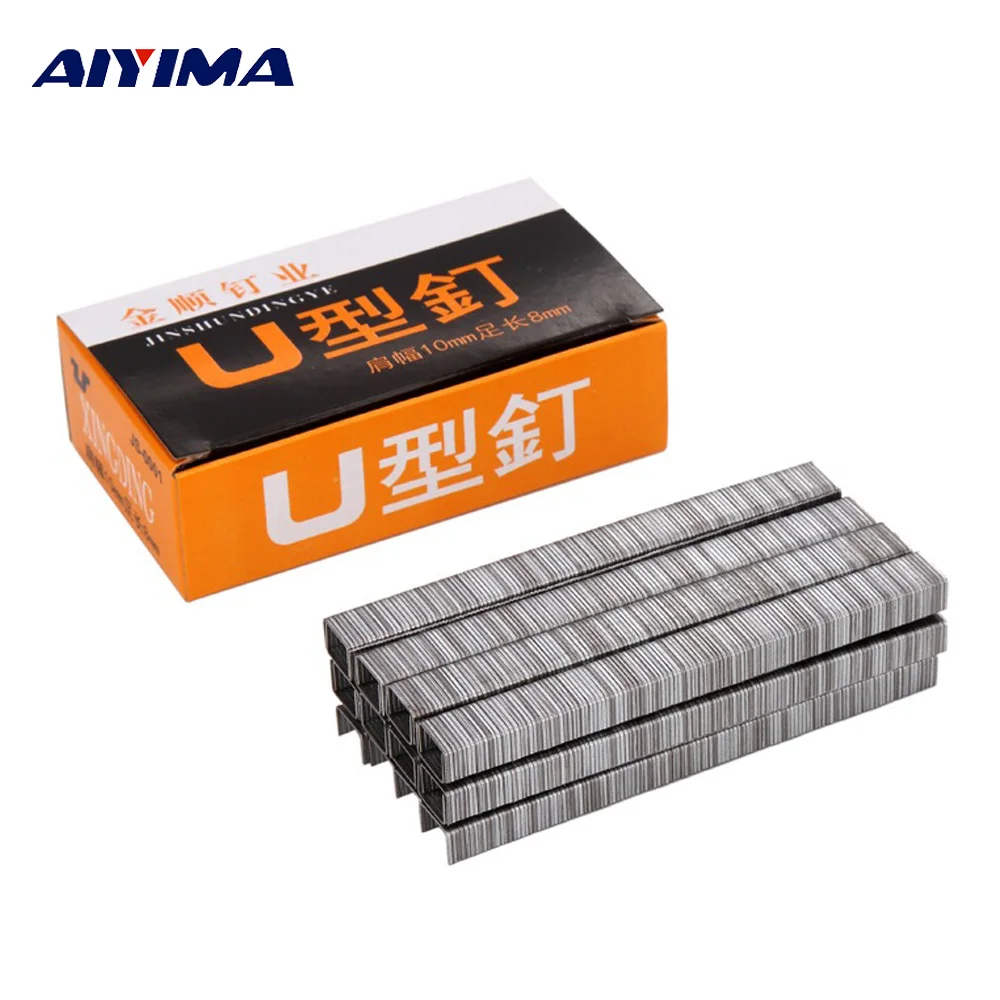Heavy Duty Staples 1008F U Nails 2400Pcs/box Gun Furniture For Staple Woodworking household use profession Manual Pincers
Heavy Duty Staples 1008F U Nails 2400Pcs/box Gun Furniture For Staple Woodworking household use profession Manual Pincers