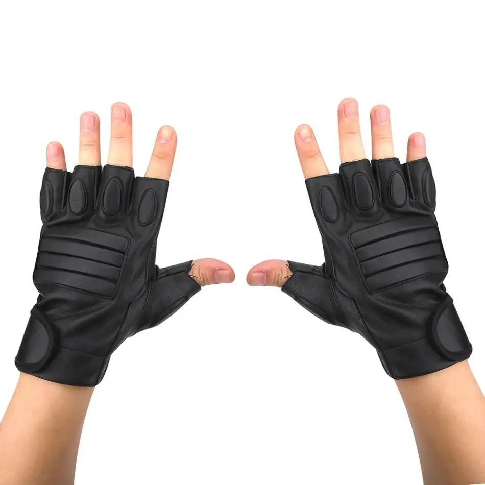PU Leather Half Finger Cycling Gloves Unisex Durable Sports Gloves for Outdoor Cycling Motorbiking Bicycle Cycling Accessory
PU Leather Half Finger Cycling Gloves Unisex Durable Sports Gloves for Outdoor Cycling Motorbiking Bicycle Cycling Accessory
