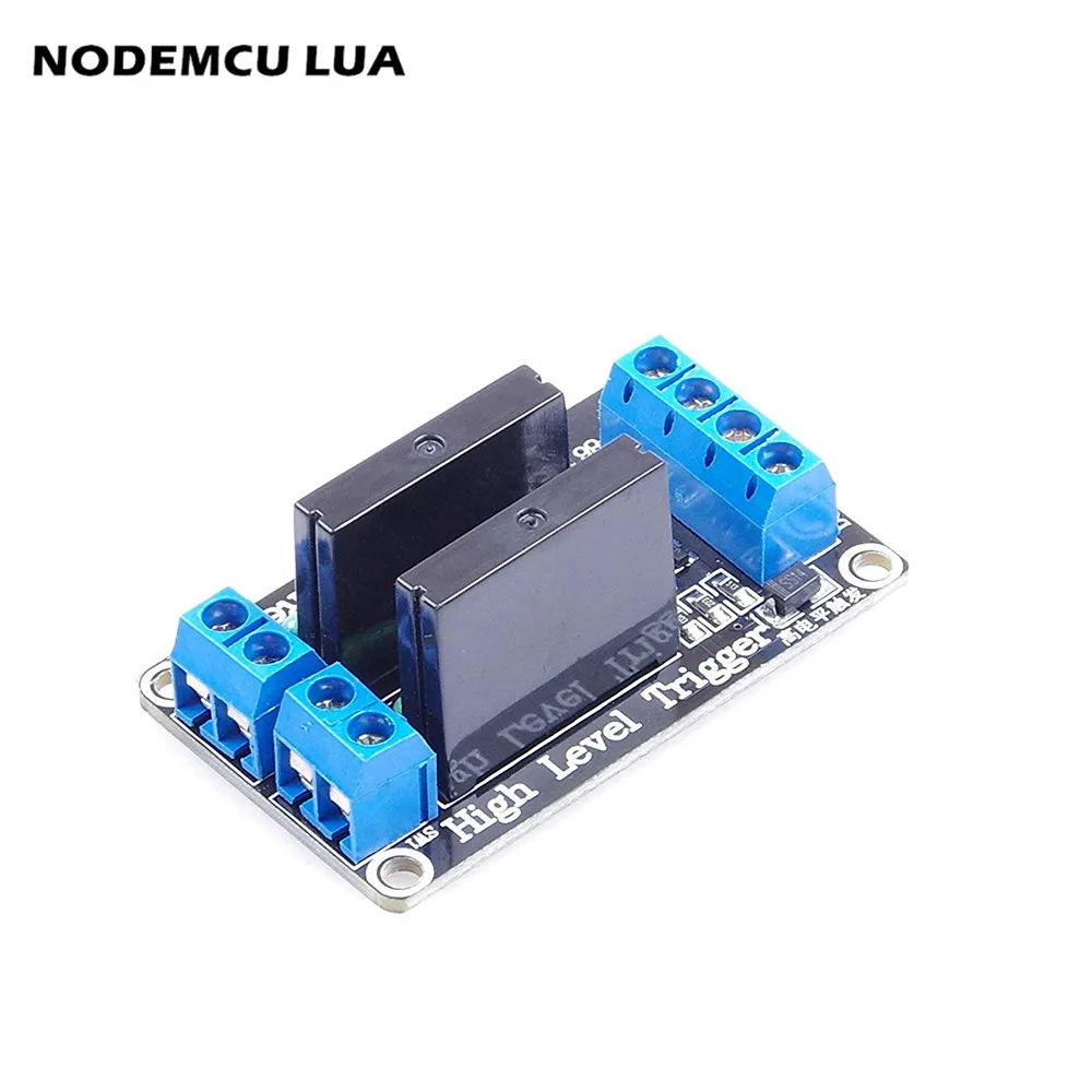 2 Channel Solid State Relay Module Board High Level Trigger 5V 2A for Arduino MEGA2560 MEGA1280 ARM DSP PIC Relay Module
2 Channel Solid State Relay Module Board High Level Trigger 5V 2A for Arduino MEGA2560 MEGA1280 ARM DSP PIC Relay Module