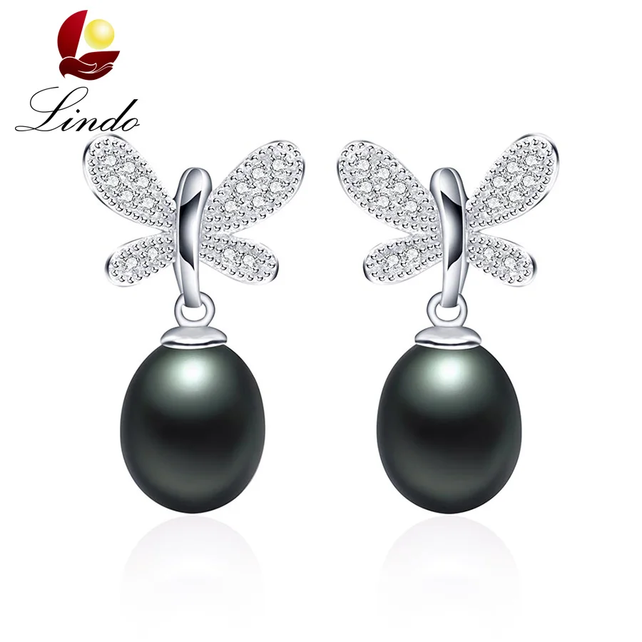 Black Real Natural Pearl Drop Earrings For Women Fashion Silver 925 Wedding Freshwater Pearl Jewelry Anti Allergy Earrings
Black Real Natural Pearl Drop Earrings For Women Fashion Silver 925 Wedding Freshwater Pearl Jewelry Anti Allergy Earrings