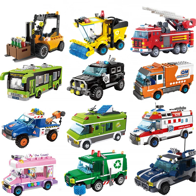 QWZ Building Blocks City House Car Police Fire Truck School bus Car Bricks Girls Boy Toy Kids Christmas Gift
QWZ Building Blocks City House Car Police Fire Truck School bus Car Bricks Girls Boy Toy Kids Christmas Gift