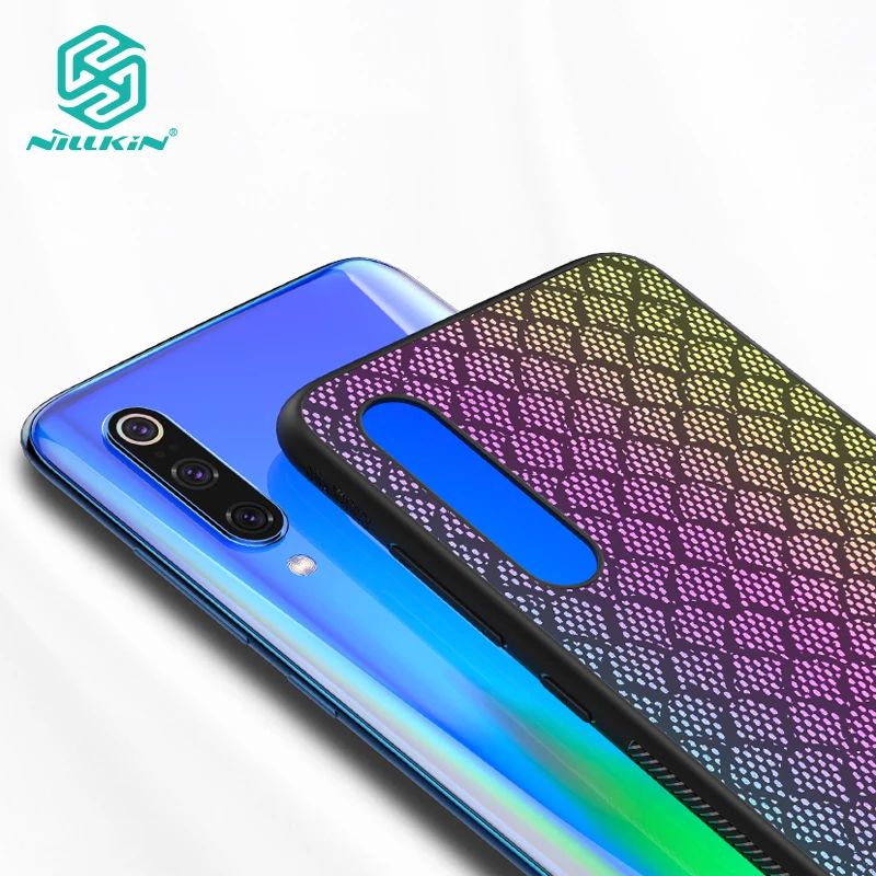 NILLKIN Case for Xiaomi Mi 9 and Mi 9 Explore Woven Polyester Mesh Shell Colored Glitter Holographic Gradient Reflective Case
NILLKIN Case for Xiaomi Mi 9 and Mi 9 Explore Woven Polyester Mesh Shell Colored Glitter Holographic Gradient Reflective Case