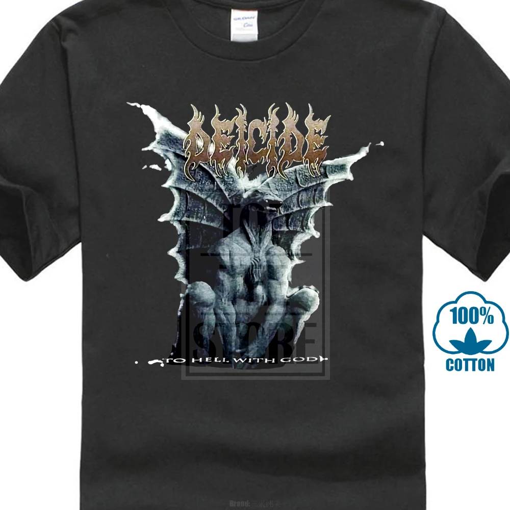 Deicide Gargoyle Shirt M L Xl Official Death Metal Band T Shirt Black Tshirt New Fashion Men Blacked T Shirts
Deicide Gargoyle Shirt M L Xl Official Death Metal Band T Shirt Black Tshirt New Fashion Men Blacked T Shirts