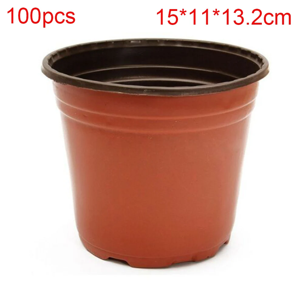100Pcs Gardening Dual Color Outdoor Container Nursery Planting Flowerpot Ventilation Large Capacity Home Seedling Anti Aging
100Pcs Gardening Dual Color Outdoor Container Nursery Planting Flowerpot Ventilation Large Capacity Home Seedling Anti Aging