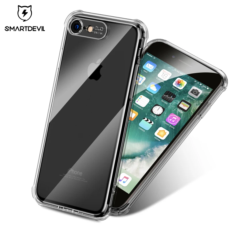 SmartDevil Shockproof Bumper Phone Case for iPhone X XS XR XS Max Transparent Silicone Clear Protection Back Cover
SmartDevil Shockproof Bumper Phone Case for iPhone X XS XR XS Max Transparent Silicone Clear Protection Back Cover